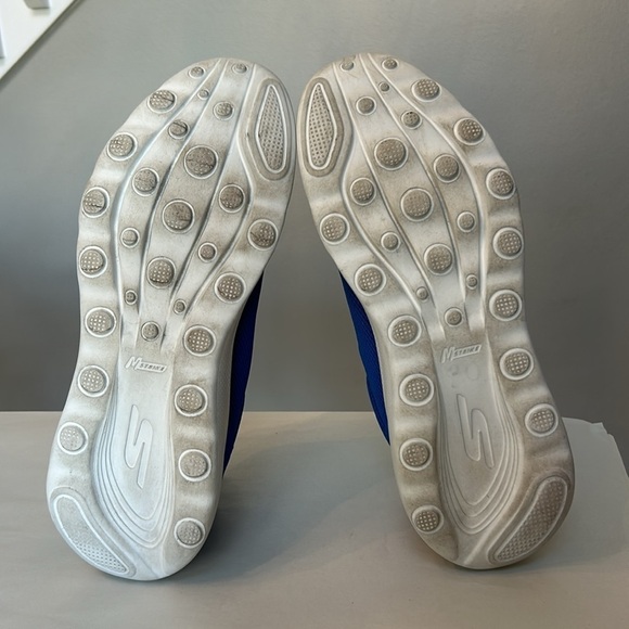 Skechers Go Run Motion Sneakers Blue/Lime, men’s size 13 - Picture 9 of 10